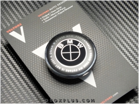 BMW Black / Siyah 50. Yıl Direksiyon Airbag Logo Amblem
