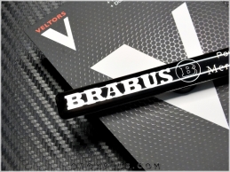 Mercedes BRABUS Konsol Kokpit Plaket Logo Amblem