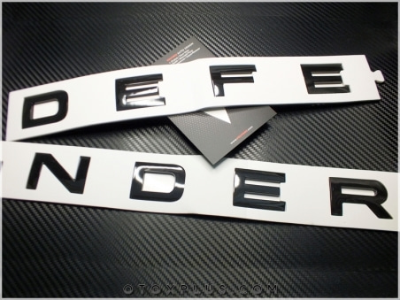 Land Rover Yeni Nesil DEFENDER Yazı Logo Amblem