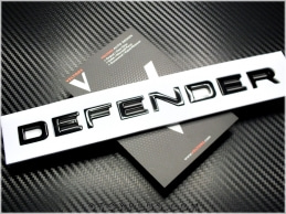 Land Rover Yeni Nesil DEFENDER Yazı Logo Amblem