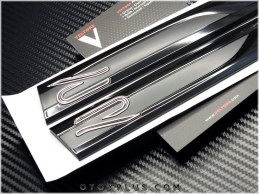 VW Golf 8 R line Yan Çamurluk R Logo Amblem Seti