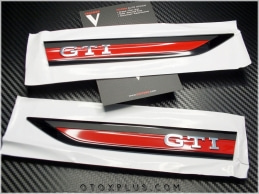 VW Golf 8 Gti / GTI Yan Çamurluk GTI Logo Amblem Seti