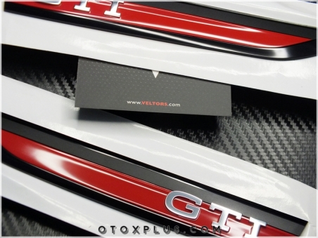 VW Golf 8 Gti / GTI Yan Çamurluk GTI Logo Amblem Seti