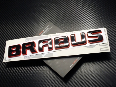 Mercedes Yeni Tip BRABUS Bagaj Yazı Logo Amblem