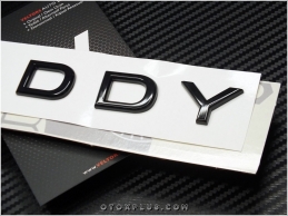 VW Yeni Nesil Black / Siyah Caddy Bagaj Yazı Logo Amblem