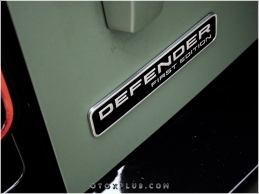 Land Rover Defender Fisrt Edition Logo Amblem