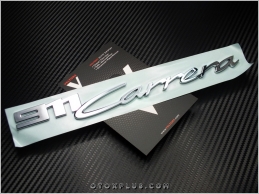 Porsche Siyah / Black Cayenne S Bagaj Yazı Cayenne S Logo Amblem