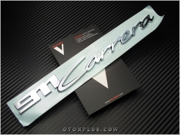 Porsche Siyah / Black Cayenne S Bagaj Yazı Cayenne S Logo Amblem