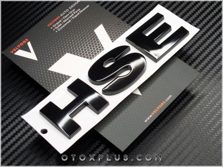 Land Rover Black / Siyah HSE Bagaj Yazı Logo Amblem