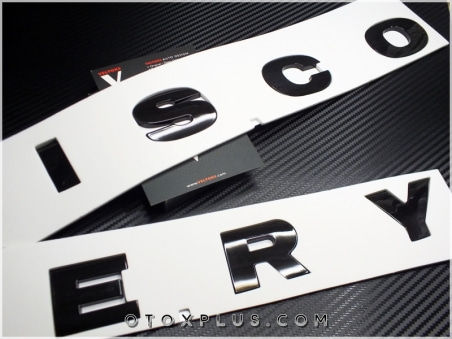 Land Rover DISCOVERY Kaput Yazı Logo Amblem