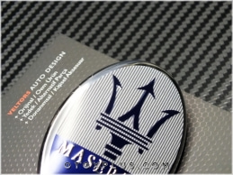 Maserati Yeni Nesil Kaput Yazı Maserati Logo Amblem