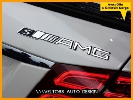 Mercedes AMG Super Class Bagaj Yazı Logo Amblem