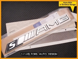 Mercedes AMG Super Class Bagaj Yazı Logo Amblem