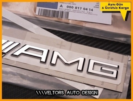 Mercedes AMG Super Class Bagaj Yazı Logo Amblem