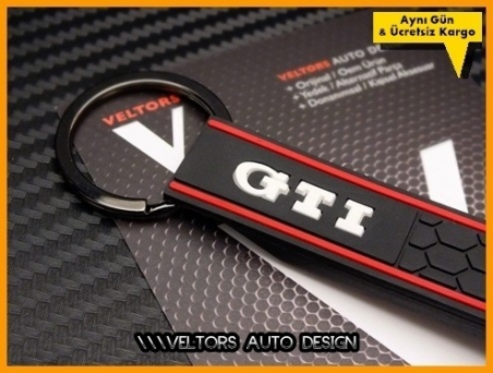 VW Orjinal Gti Logo Amblem Gti Anahtarlık