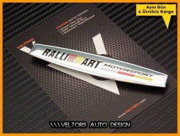 Mitsubishi Ralli Art Torpido Kokpit Logo Amblem