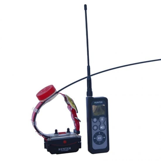 Profesionálny vodeodolný GPS obojok pre psov s diaľkovým ovládaním a tréningovými funkciami, bez potreby SIM karty, dosah 25km  