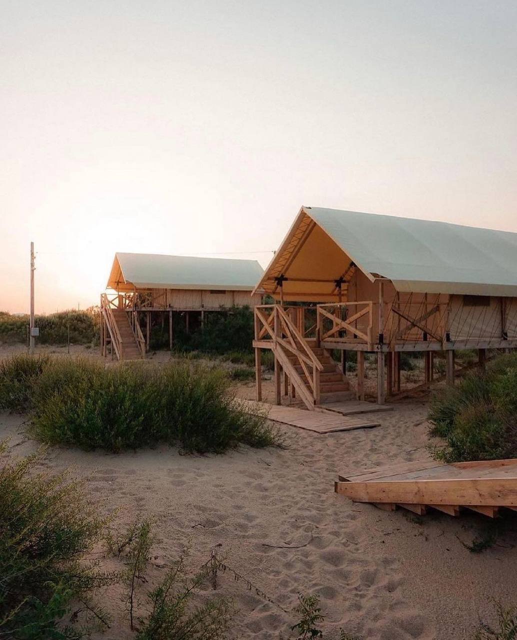 BetaGlamping - глэмпинг на Бугазской косе в Краснодарском крае