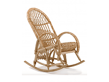 Кресло-качалка из плетеное ивовой лозы Клуша