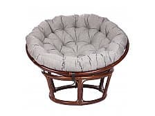 Кресло из натурального ротанга Papasan chair с подушкой