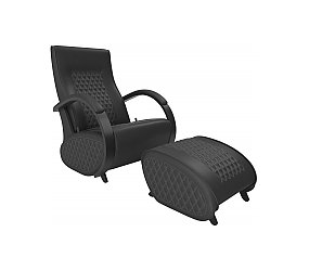 Кресло-качалка Balance-3 с накладками с пуфом Balance-3