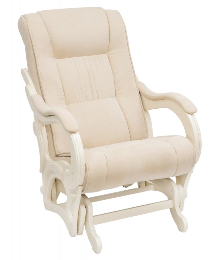 Кресло-качалка глайдер модель 78 с подлокотниками Дуб шампань Verona vanilla