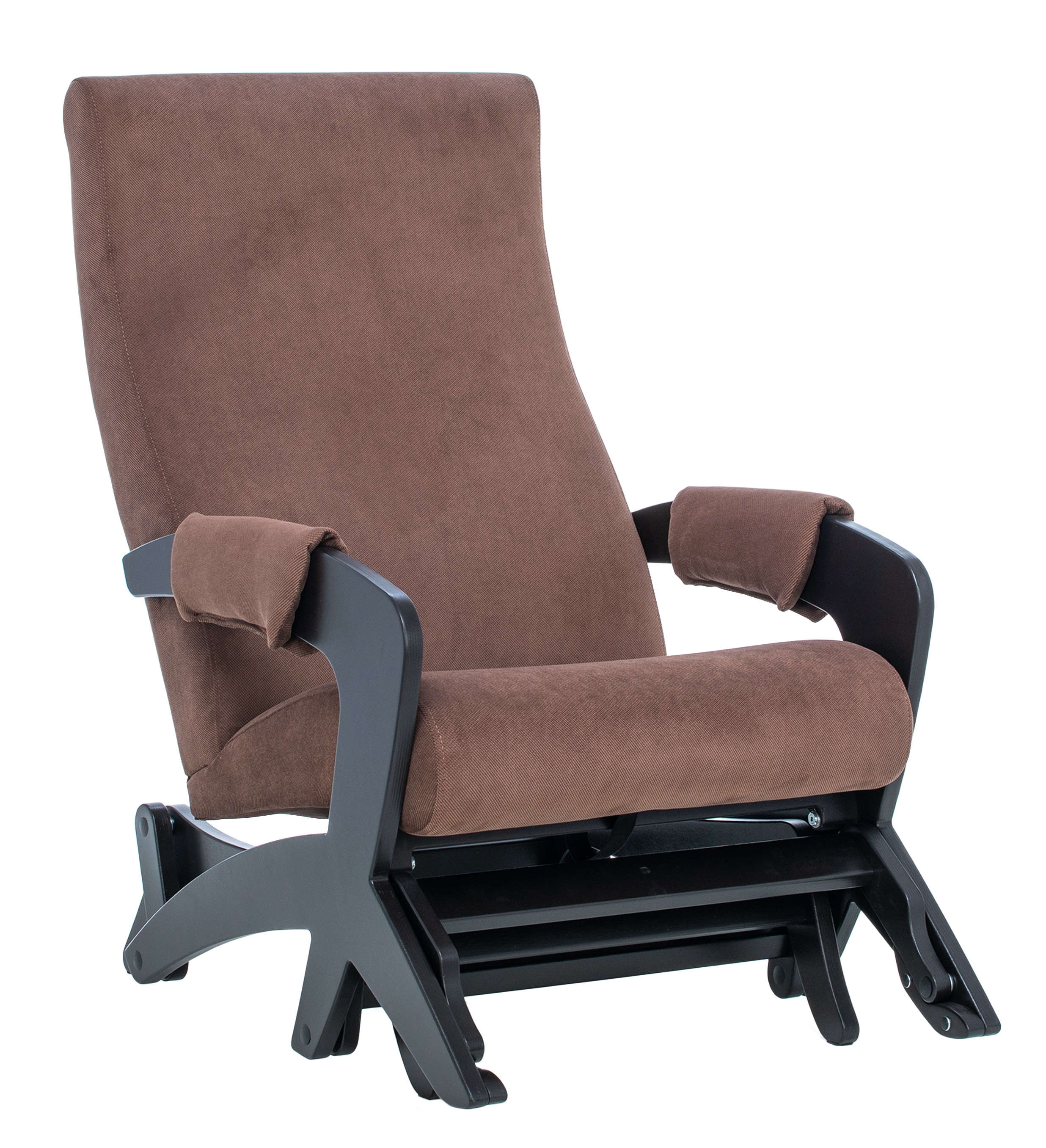 Кресло-качалка глайдер Твист М с выдвижной подножкой фото 3