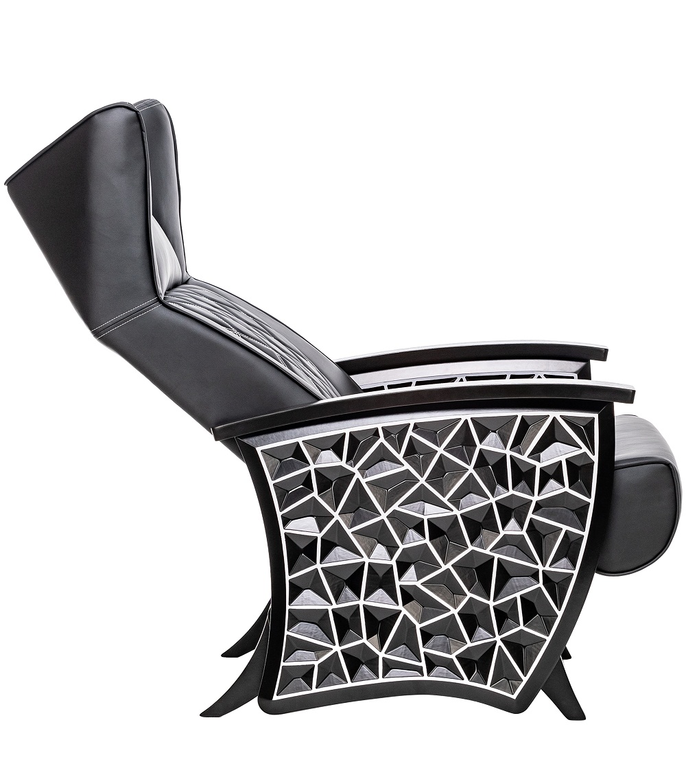Кресло-качалка глайдер Кристалл с подголовником фото 7
