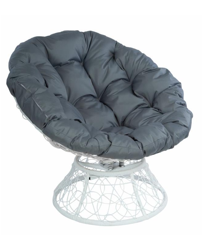 Кресло из искусственного ротанга Папасан Z-08 с подушкой фото 1