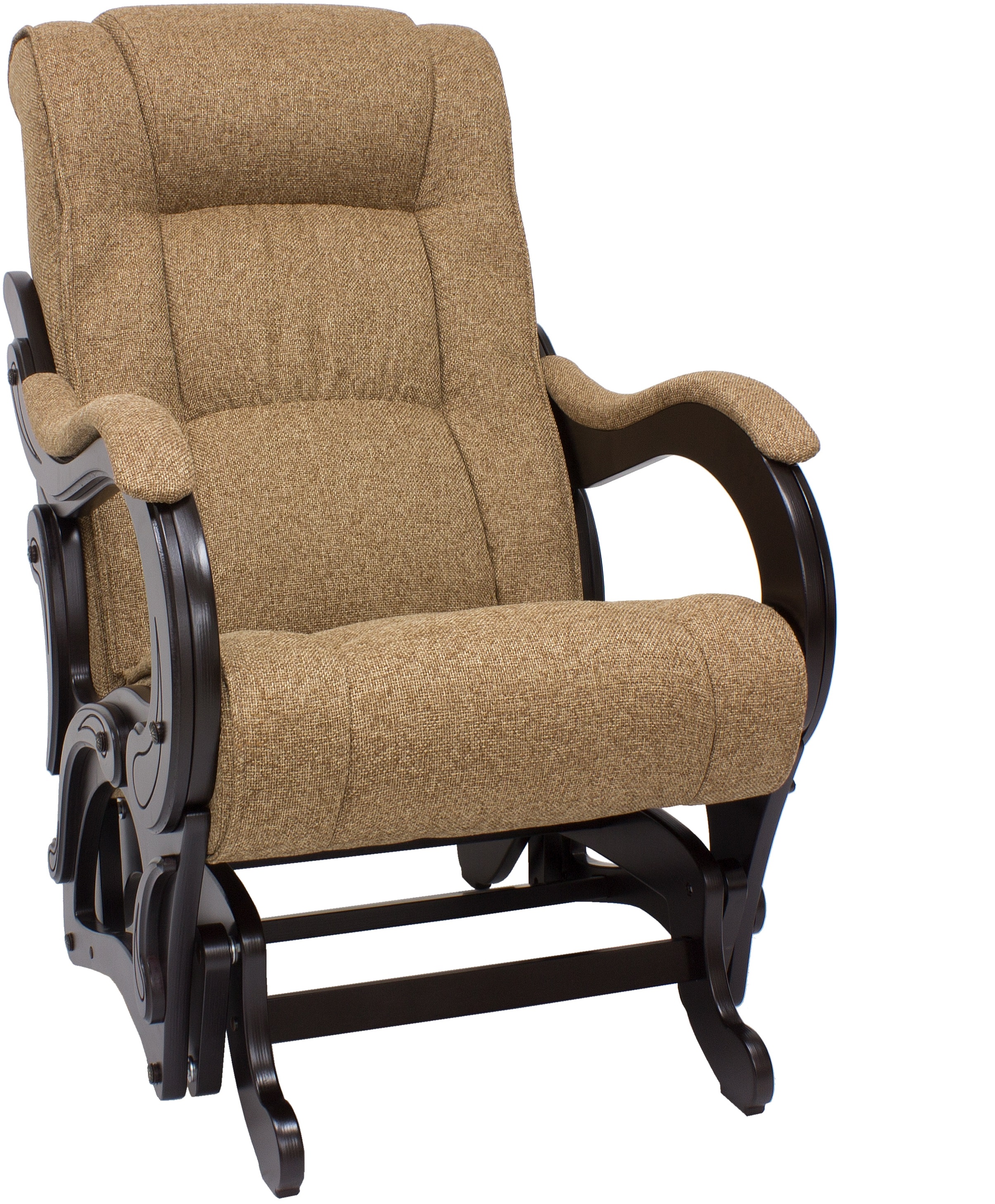 Кресло-качалка глайдер модель 78 с подлокотниками купить в Москве винтернет-магазине Mebelike.ru