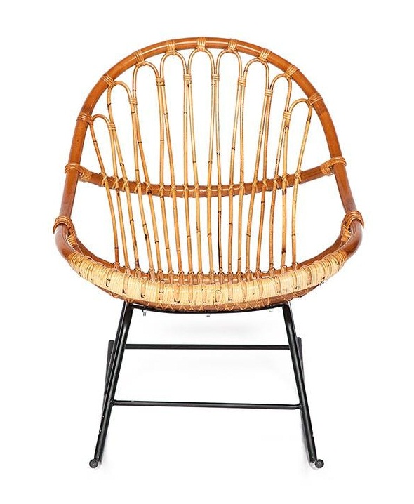 Кресло-качалка на полозьях Secret De Maison Petunia Мед фото 2