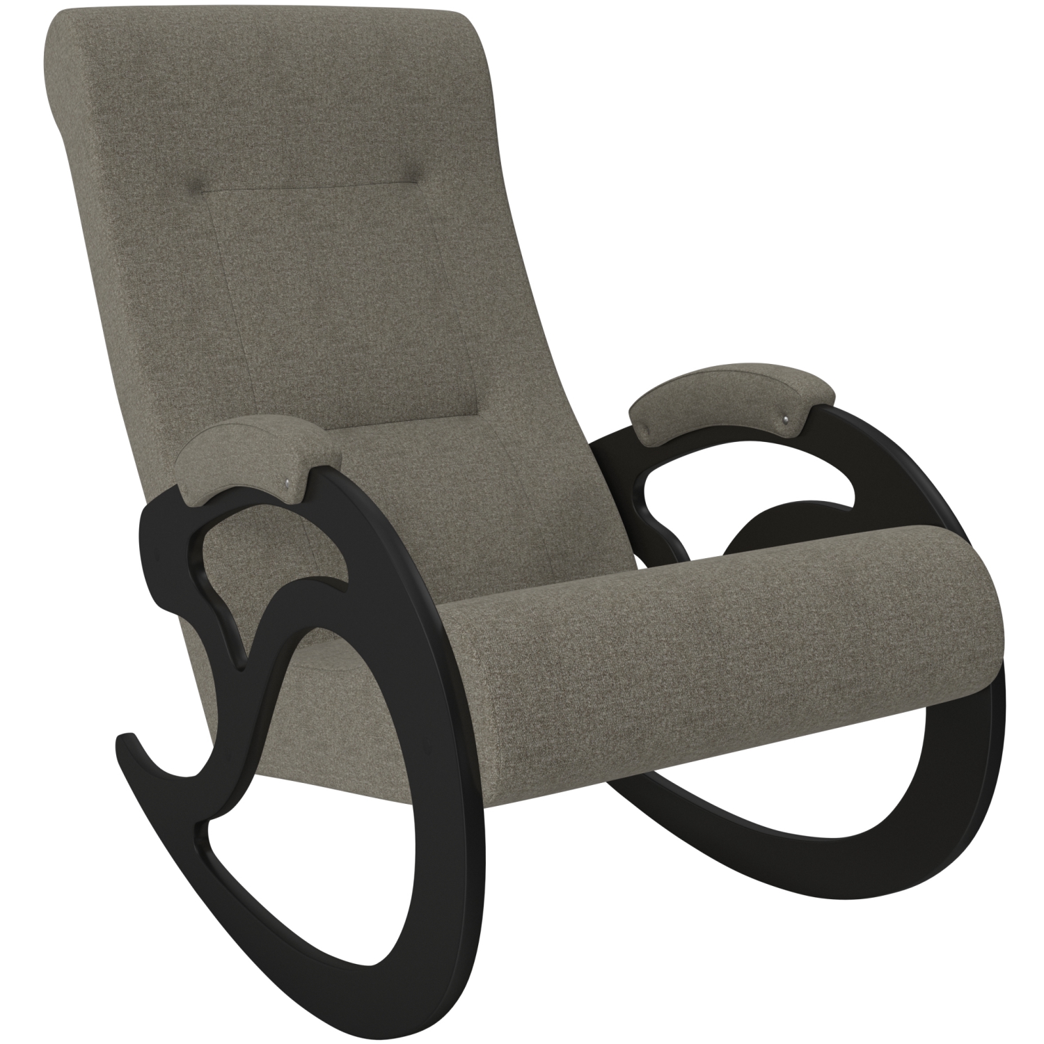 Кресло-качалка классическая модель 5 с подголовником фото 1