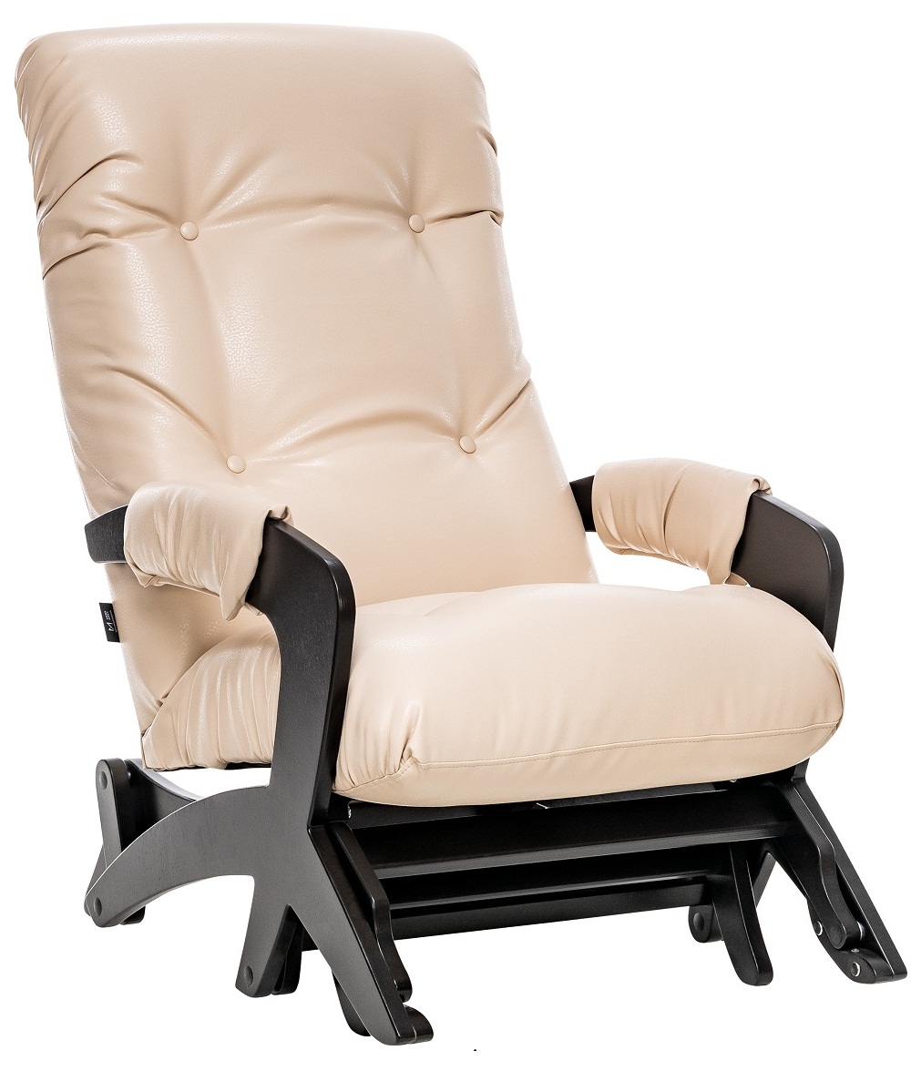 Кресло-качалка глайдер Твист с выдвижной подножкой фото 1
