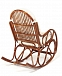 Кресло-качалка ротанговое на полозьях Vienna фото 2