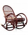 Кресло-качалка плетеное из лозы Лада