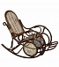 Кресло-качалка из натурального ротанга 05/10 Браун фото 2