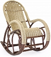 Кресло-качалка из ивового прута Красавица Люкс