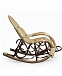 Кресло-качалка Калитва Орех с подножкой фото 2