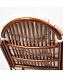 Кресло-качалка ротанговое на полозьях Vienna фото 4