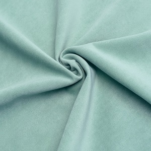 ткань V14 Зеленый-Голубой (велюр)