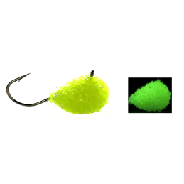 Tungsten ice jig drop Snow Color S11