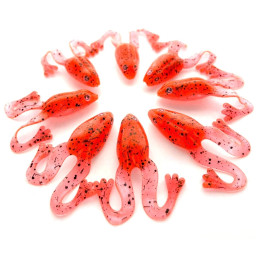 River2Sea Live Eye Frog 80, favorite food of bass, best quality soft lure,  real