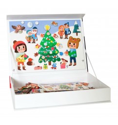 Magnetická kniha Vianoce – Christmas Magnetic Book