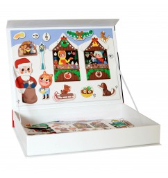 Magnetická kniha Vianoce – Christmas Magnetic Book