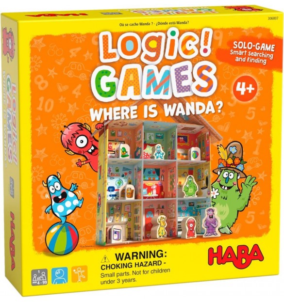 Logická hra pre deti Kde je Wanda od 4 rokov