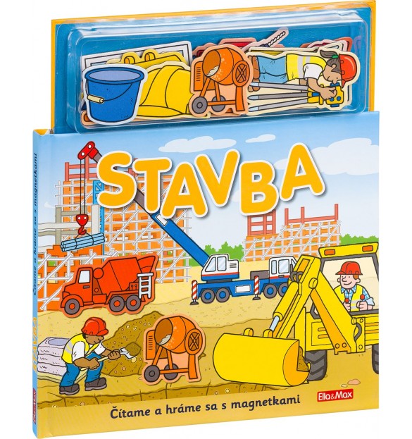 Stavba - Kniha s magnetkami