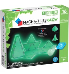 Magnetická stavebnica Glow 16 dielov