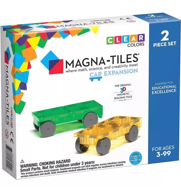 Magnetická stavebnica Cars 2 dielna