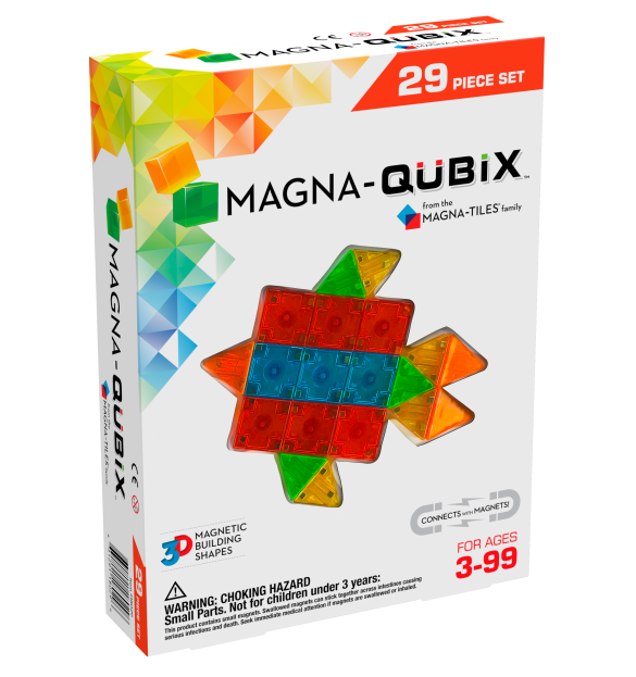 Magnetická stavebnica Qubix 29 dielov