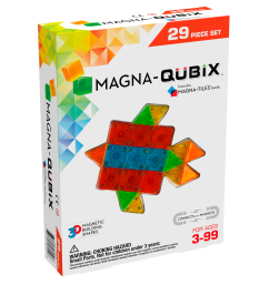 Magnetická stavebnica Qubix 29 dielov